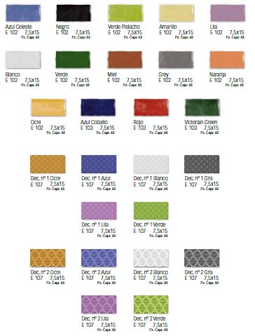 Colección ESMALTADO KER