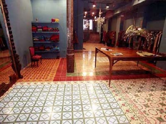 Mosaico hidráulico artesanal
