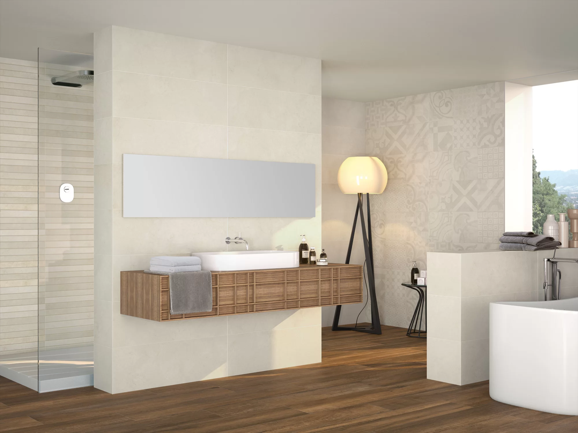 Serie Porcelanite ORLANDO madera