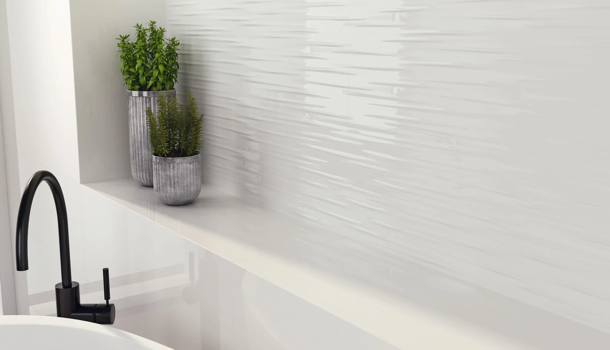 Serie Porcelanite OSAKA minimalista