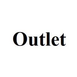 Icono de Outlet, con piezas descatalogadas y finales de partida.